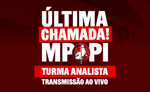 CURSO ÚLTIMA CHAMADA MPPI ANALISTA -  TARDE - ONLINE (AO VIVO)